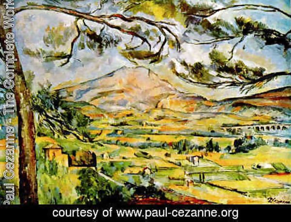 Paul Cezanne - Mont Sainte Victoire (Courtauld)