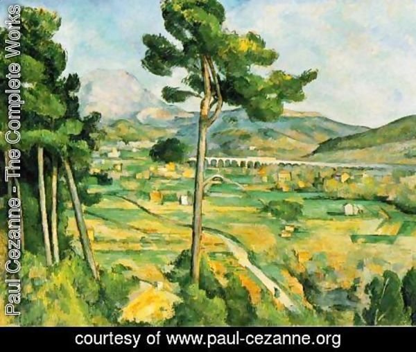 Paul Cezanne - Mont Sainte Victoire (Metropolitan)