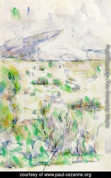 Paul Cezanne - Mont Sainte Victoire Seen From Les Lauves2