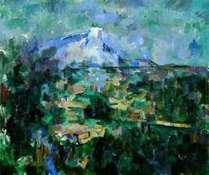 Paul Cezanne - Mont Sainte Victoire Seen From Les Lauves3