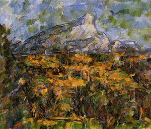 Paul Cezanne - Mont Sainte Victoire Seen From Les Lauves6