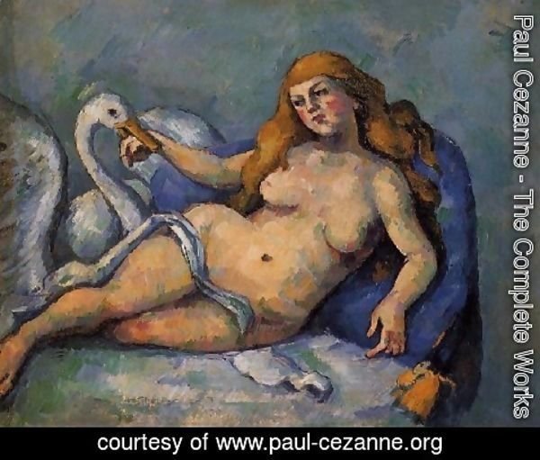 Paul Cezanne - Leda and the Swan 2