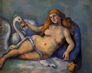 Paul Cezanne - Leda and the Swan 2