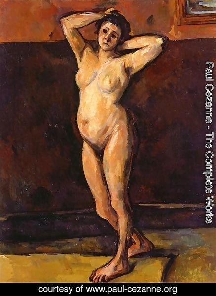 Paul Cezanne - Nude Woman Standing