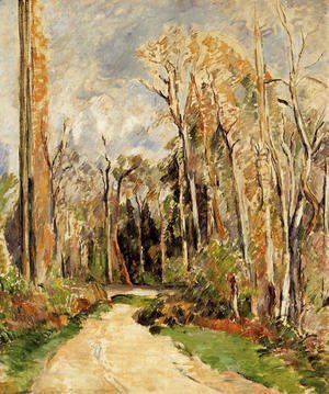 Paul Cezanne - Path At The Entrance To The Forest