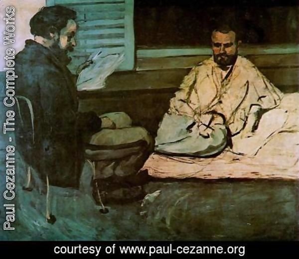 Paul Cezanne - Paul Alexis Reading To Zola