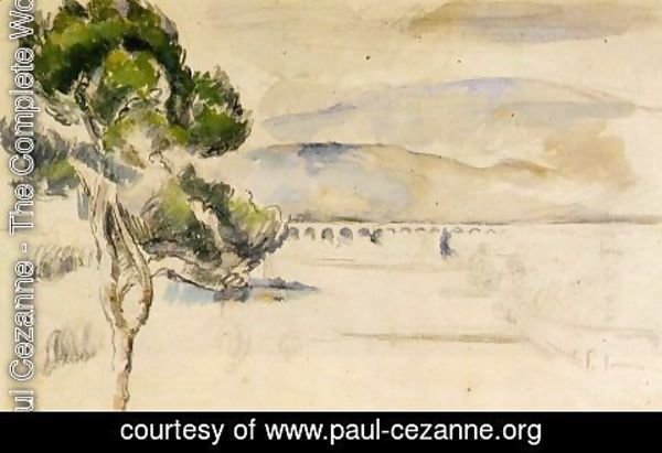Paul Cezanne - Pine Tree In The Arc Valley