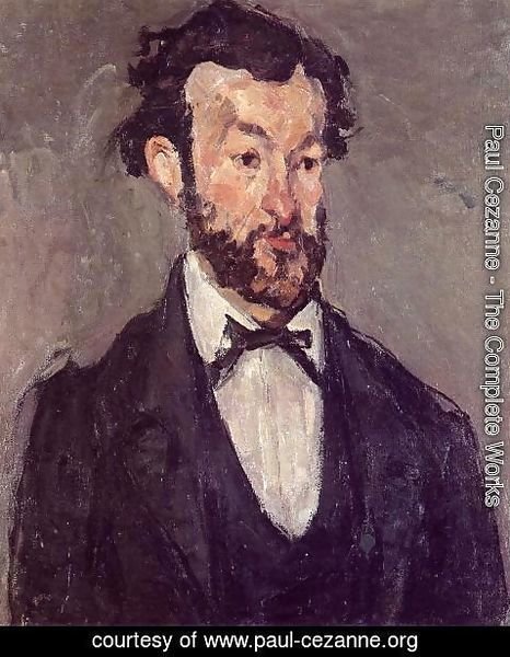 Paul Cezanne - Portrait Of Antoine Valabregue