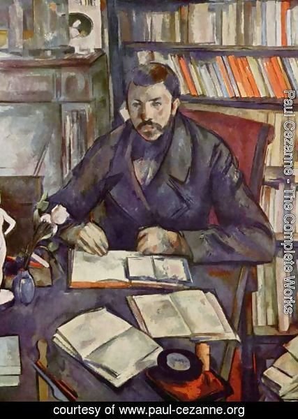 Paul Cezanne - Portrait Of Gustave Geffroy