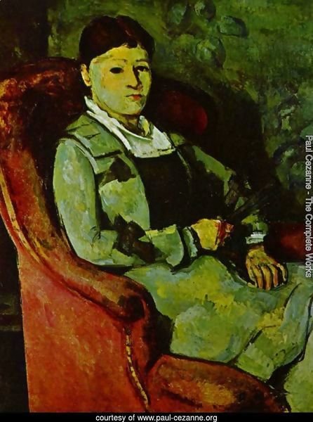 Portrait Of Madame Cezanne