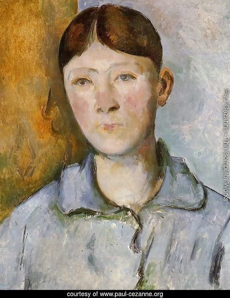 Portrait Of Madame Cezanne2