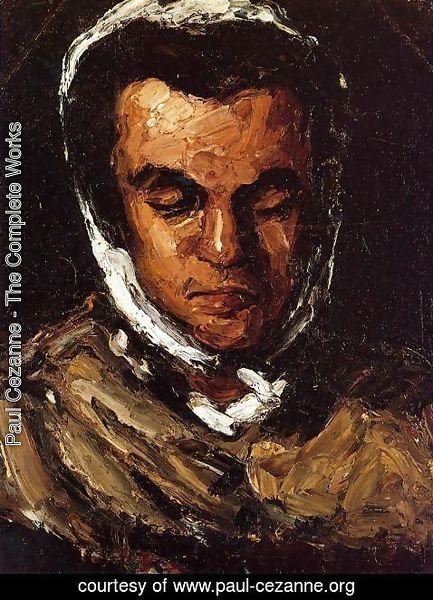 Paul Cezanne - Portrait Of Marie Cezanne  The Artists Sister