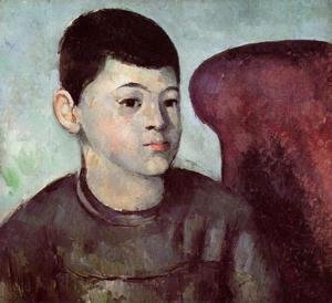 Paul Cezanne - Portrait Of Paul Cezanne  The Artists Son