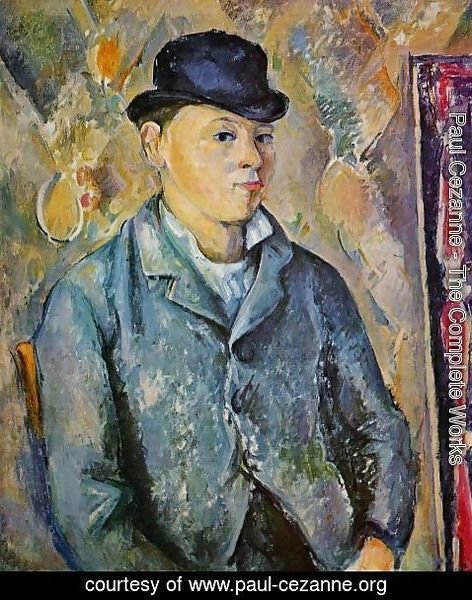Paul Cezanne - Portrait Of The Artists Son  Paul