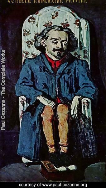 Paul Cezanne - Portrait Of The Painter  Achille Emperaire
