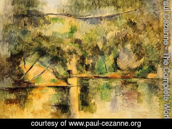 Paul Cezanne - Reflections In The Water