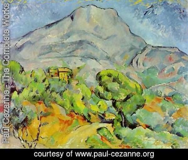 Paul Cezanne - Road Near Mont Sainte Victoire