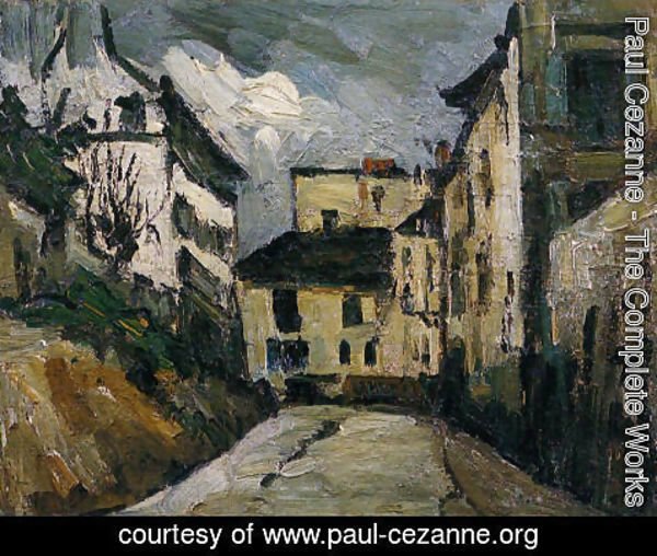 Paul Cezanne - Rue Des Saules  Montmartre