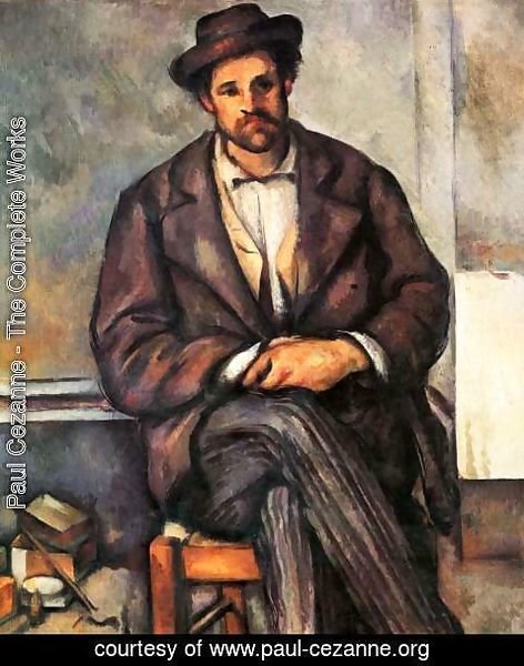 Paul Cezanne - Seated Peasant