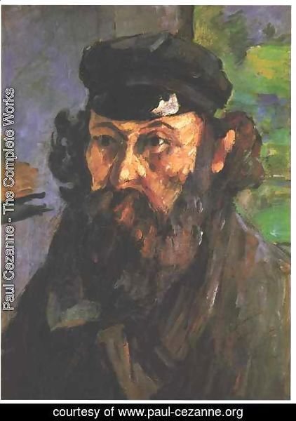 Paul Cezanne - Self Portrait In A Casquette