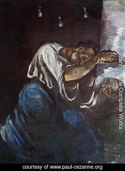 Paul Cezanne - Sorrow Aka The Magdalen
