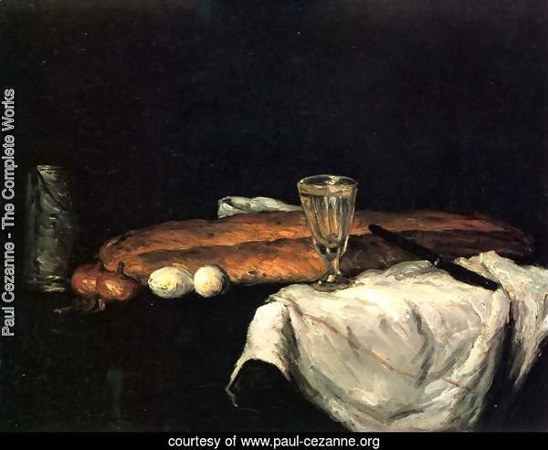 Still Life With Bread And Eggs