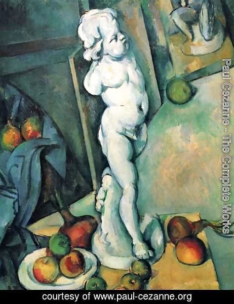 Paul Cezanne - Still Life With Plaster Cupid2
