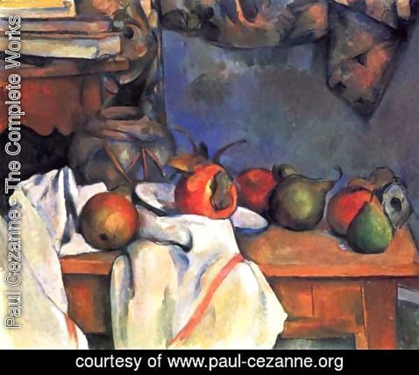 Paul Cezanne - Still Life With Pomegranate And Pears