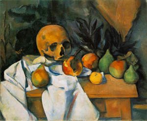Paul Cezanne - Still Life With Skull