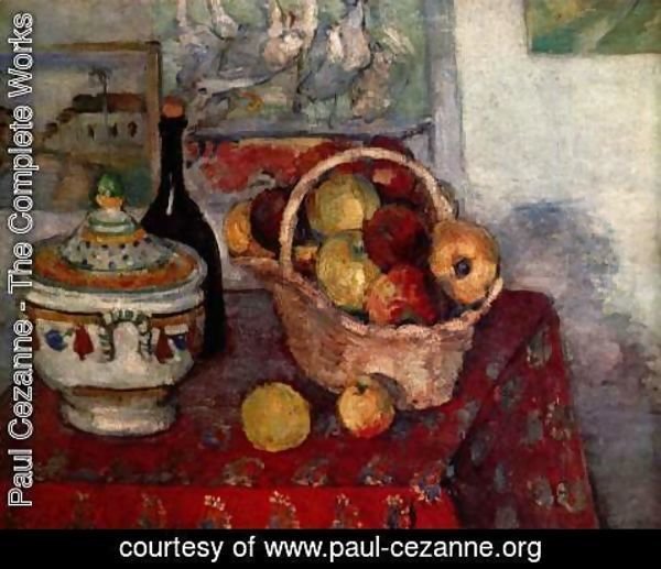 Paul Cezanne - Still Life With Soup Tureen