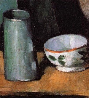 Paul Cezanne - Still Life  Bowl And Milk Jug