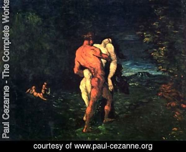 Paul Cezanne - The Abduction
