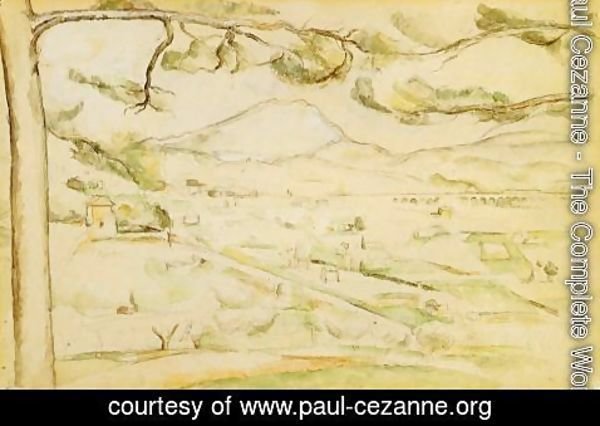 Paul Cezanne - The Arc Valley