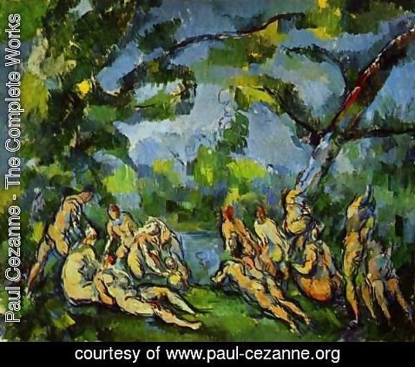 Paul Cezanne - The Bathers