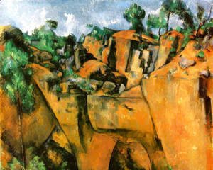 Paul Cezanne - The Bibemus Quarry