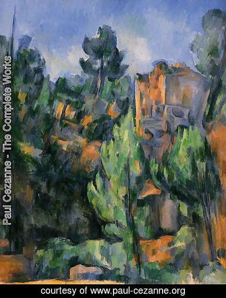 Paul Cezanne - The Bibemus Quarry3