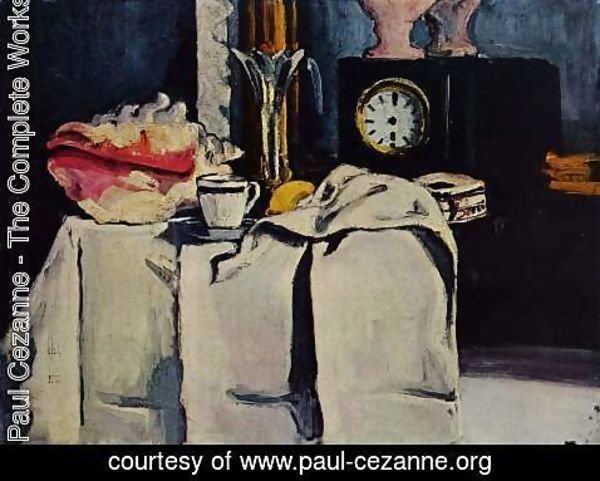 Paul Cezanne - The Black Clock