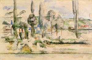 Paul Cezanne - The Chateau De Medan