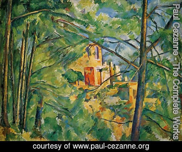 Paul Cezanne - The Chateau Noir