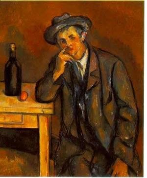 Paul Cezanne - The Drinker