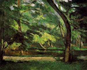Paul Cezanne - The Etang Des Soeurs At Osny