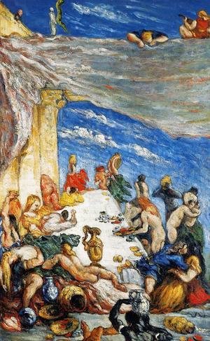 Paul Cezanne - The Feast Aka The Banquet Of Nebuchadnezzar