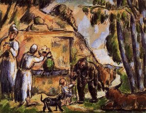 Paul Cezanne - The Fountain2