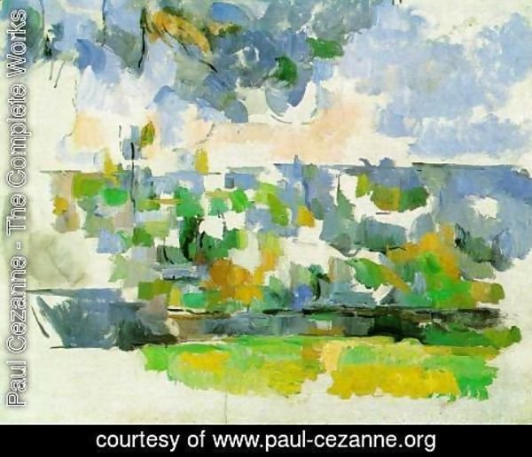 Paul Cezanne - The Garden At Les Lauves