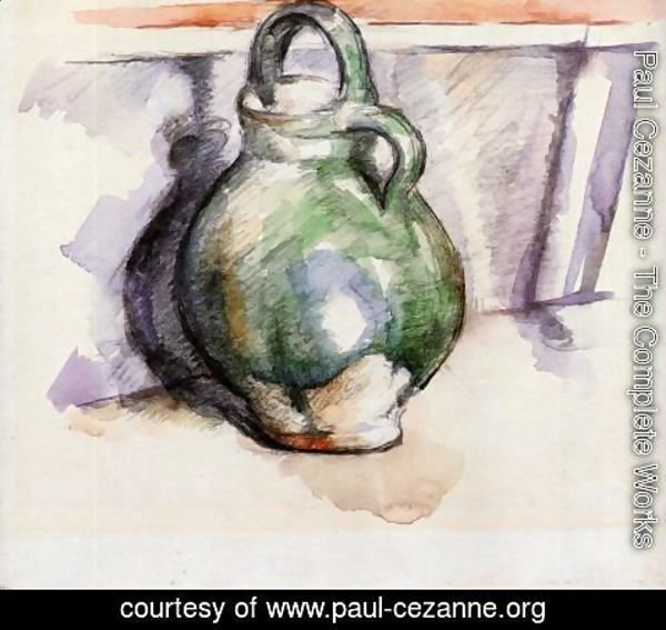 Paul Cezanne - The Green Pitcher