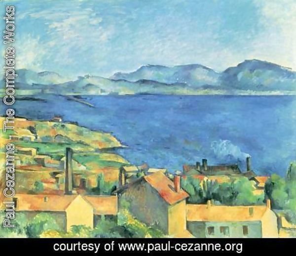 Paul Cezanne - The Gulf Of Marseille Seen From L Estaque