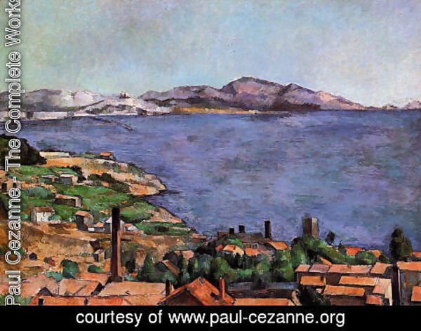 Paul Cezanne - The Gulf Of Marseilles Seen From L Estaque