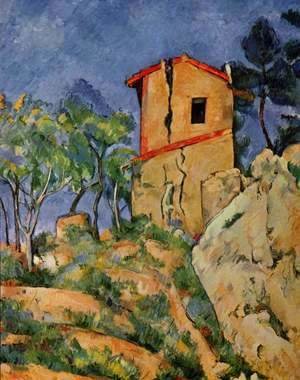 Paul Cezanne - The House With Cracked Walls