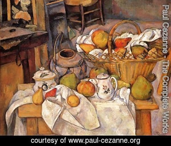 Paul Cezanne - The Kitchen Table