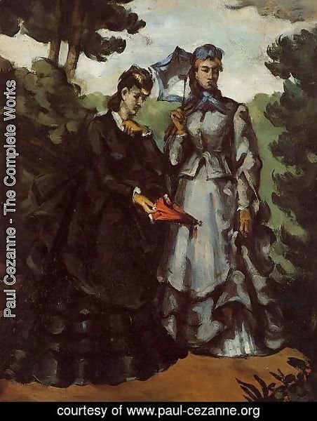 Paul Cezanne - The Promenade